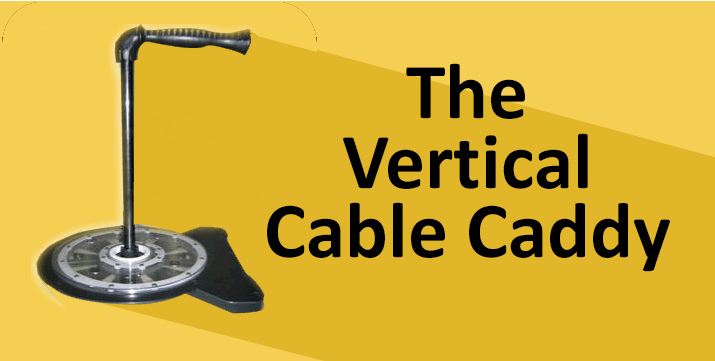 The Vertical Cable Caddy